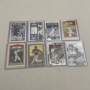 8-Card Mookie Betts Dodgers Bundle – Inserts, Optic, Topps
